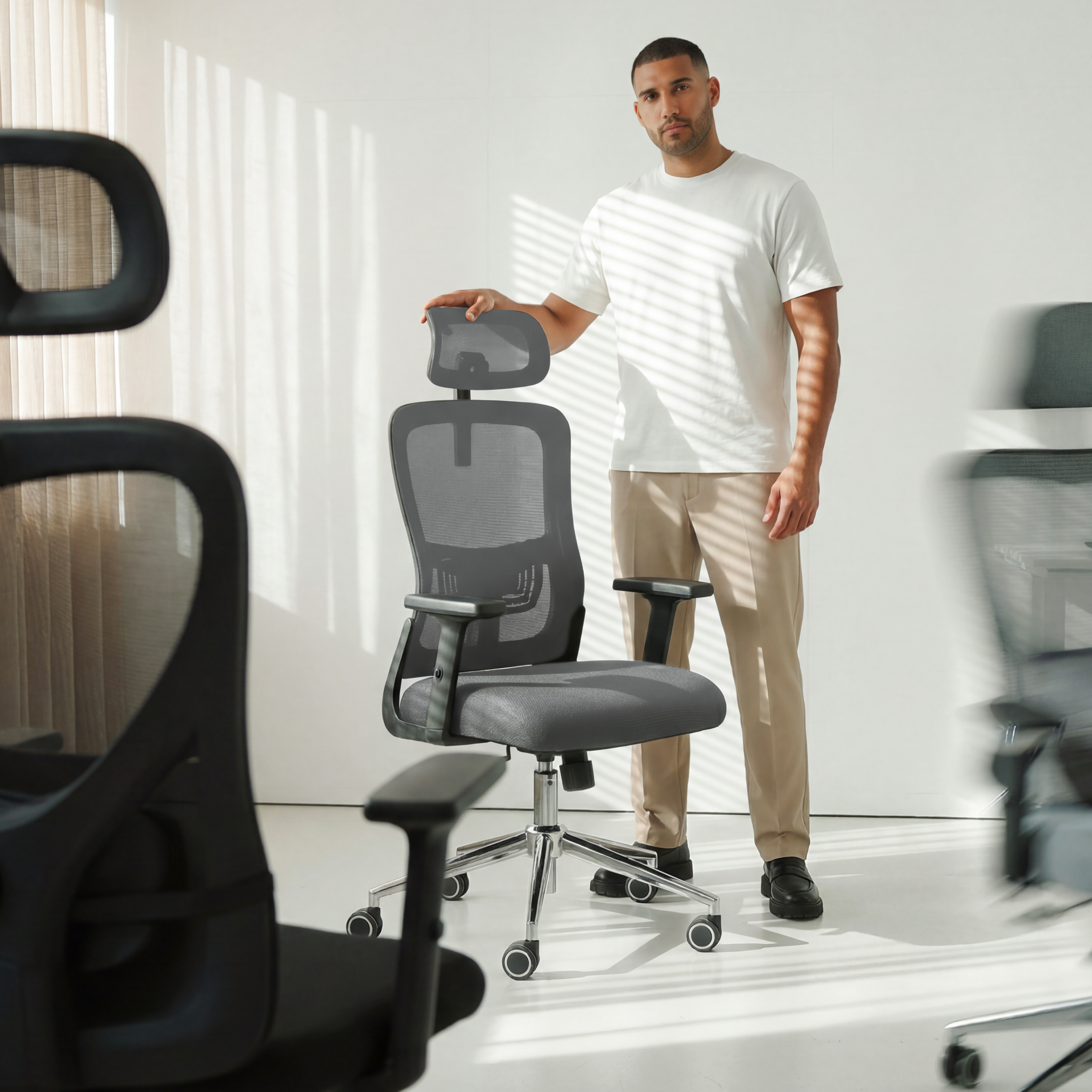 CLOUVOU BrightSeat – Silla de oficina ergonómica: Ganadora en relación calidad-precio