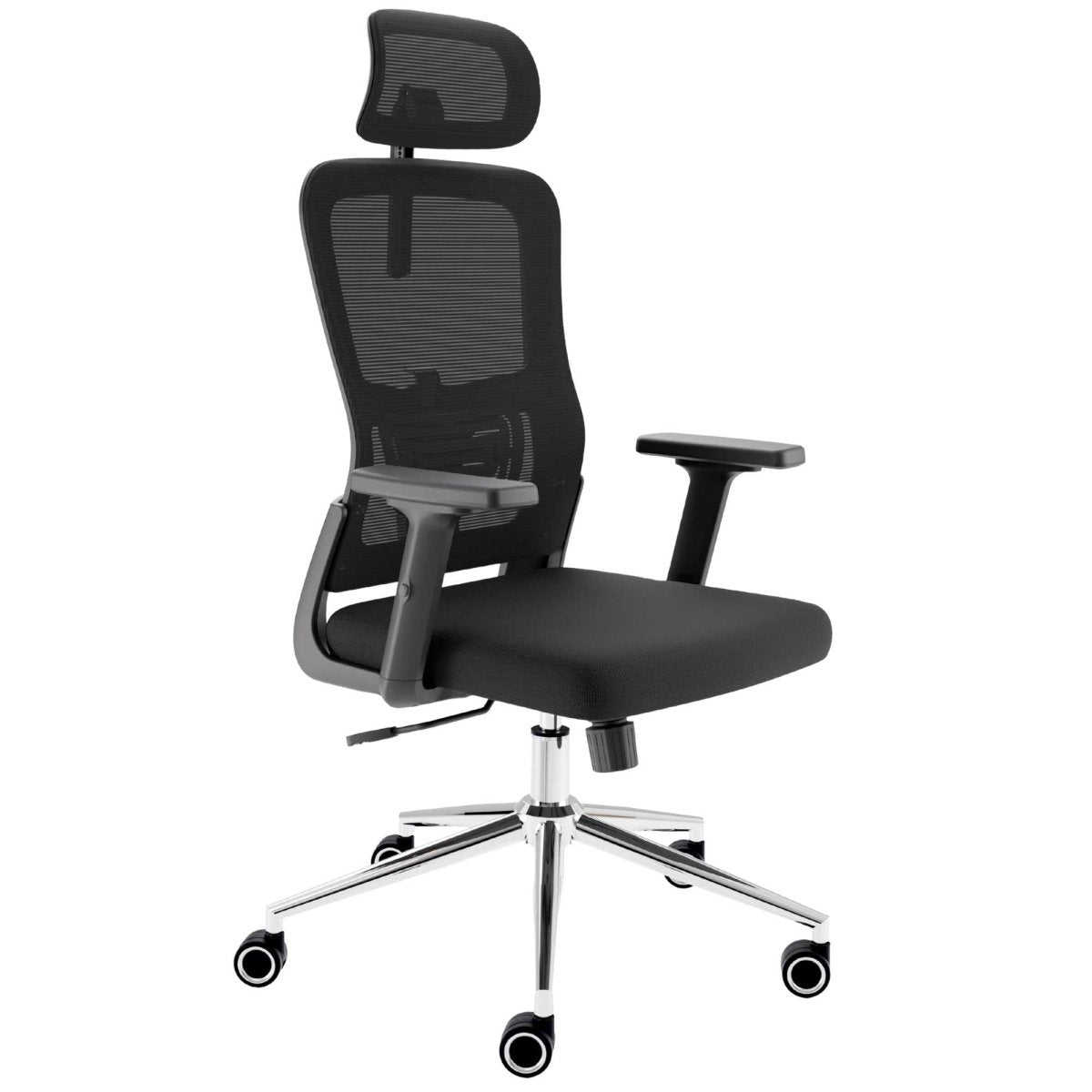 CLOUVOU BrightSeat – Ergonomischer Bürostuhl: Preis - Leistungssieger - Clouvou Schwarz