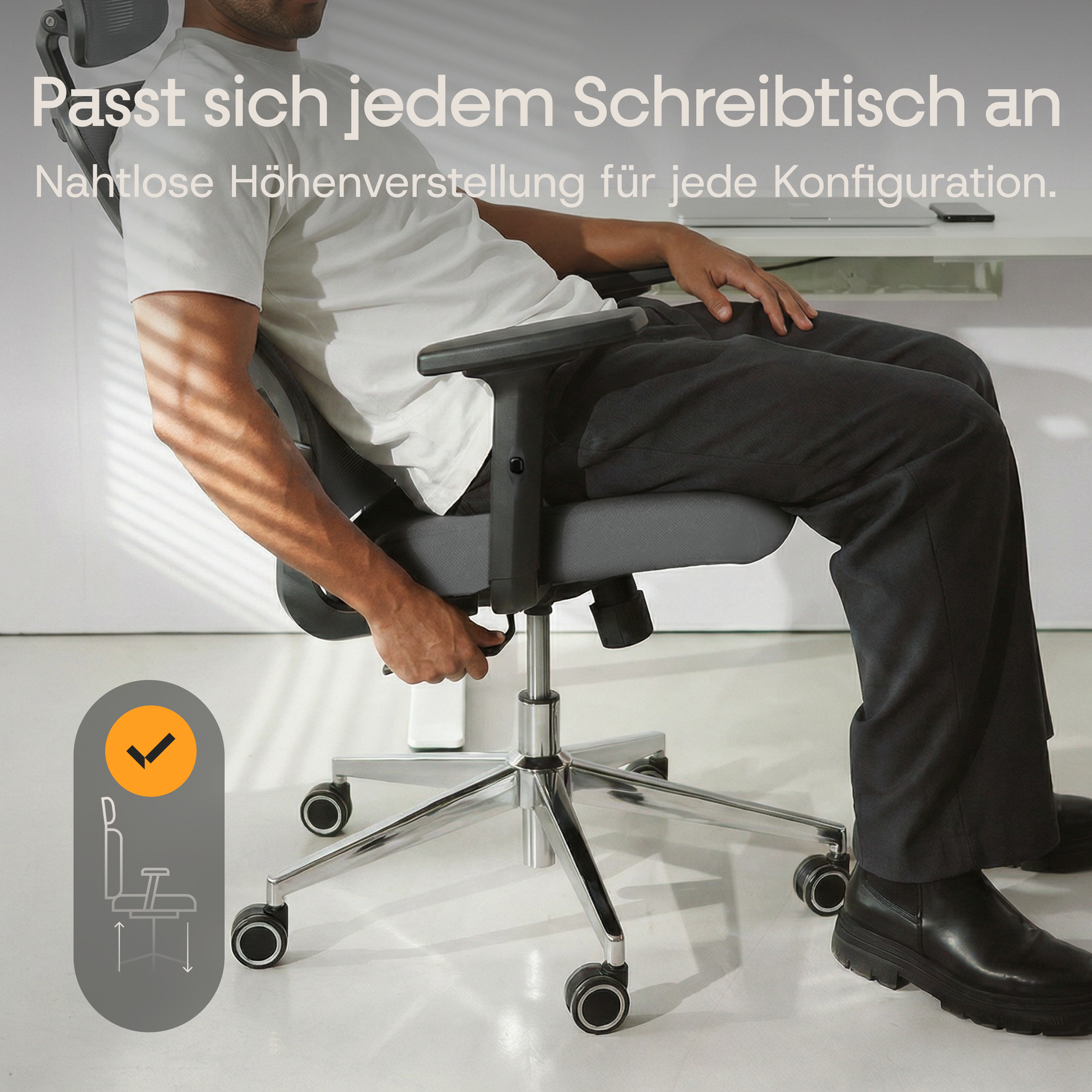 CLOUVOU BrightSeat – Silla de oficina ergonómica: Ganadora en relación calidad-precio