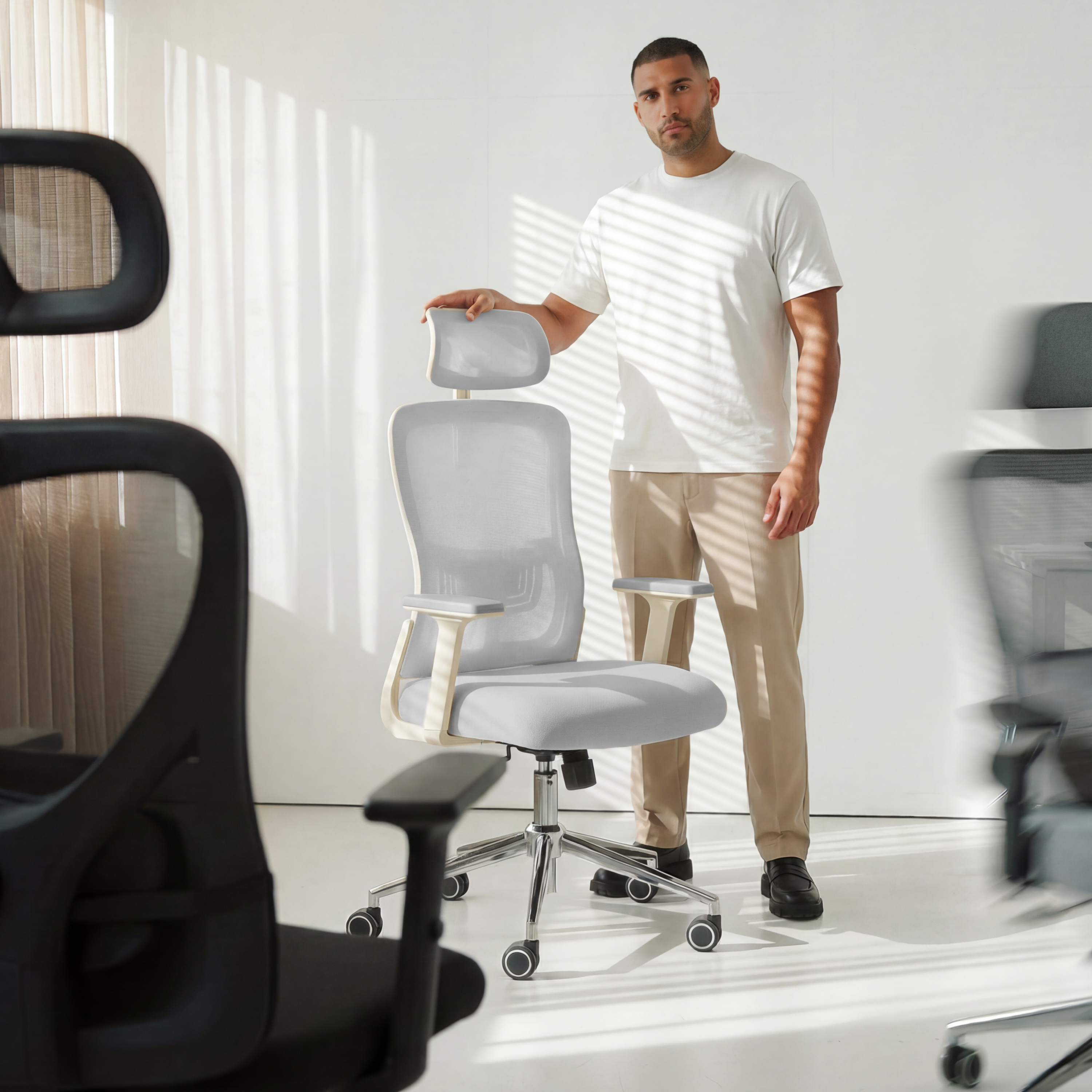 CLOUVOU BrightSeat – Silla de oficina ergonómica: Ganadora en relación calidad-precio