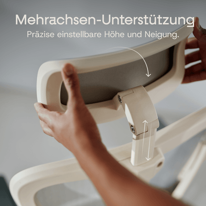 CLOUVOU CleverSeat - Ergonomischer Testsieger Bürostuhl - Clouvou Grau