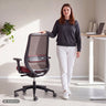 BALANCE – Ergonomischer Bürostuhl - Clouvou Schwarz