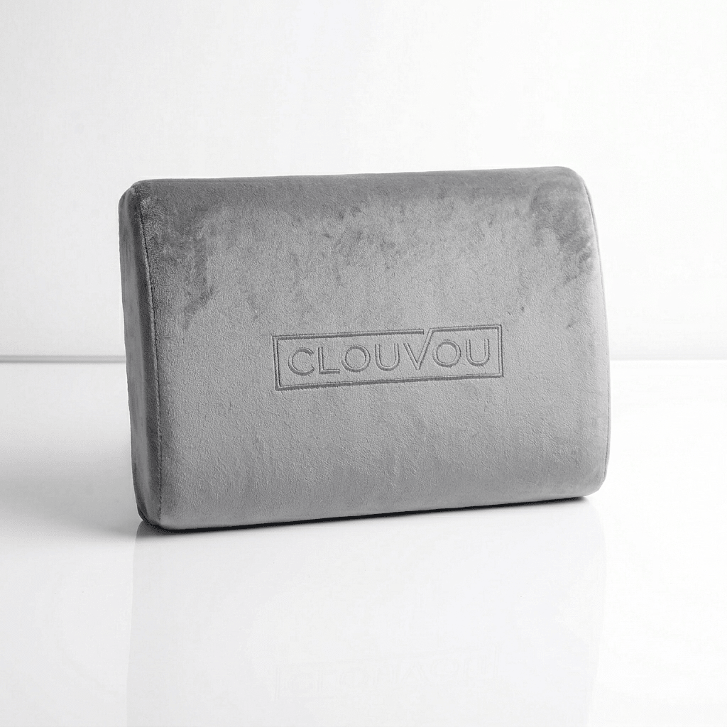 CLOUVOU Lumbar Cushion – Ergonomic Back Pillow for Office Chairs