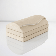 CLOUVOU MasterRest – Ergonomische Fußstütze | 3 Höhenstufen & Wärmetasche