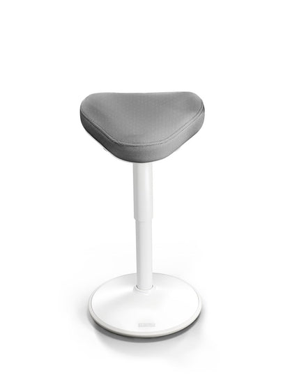 CLOUVOU Nexus (47 - 64 cm) - Ergonomischer Hocker „Eine stilvolle neue Art des bequemen Sitzens" - Clouvou #farbe_grau