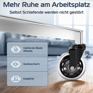 CLOUVOU ProSeat – Ergonomischer Premium Bürostuhl - Clouvou Creme