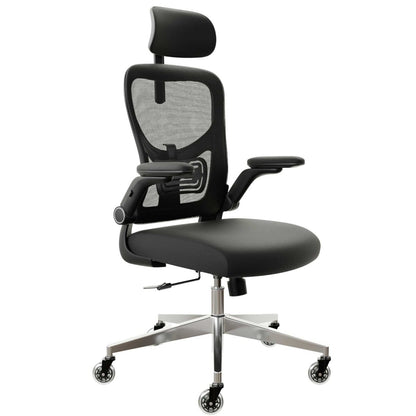 CLOUVOU SmartSeat – Ergonomischer preiswerter Bürostuhl - Clouvou Schwarz