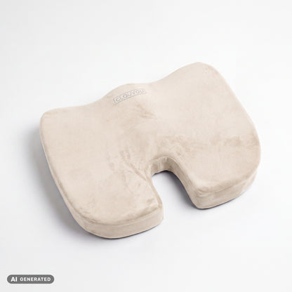 Clouvou Sitzkissen – Ergonomisches Memory-Schaum-Kissen für Bürostühle