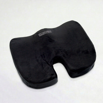 Clouvou Sitzkissen – Ergonomisches Memory-Schaum-Kissen für Bürostühle